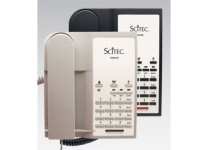 Scitec Aegis-3S-09 Single Line Speakerphone Hotel Phone 3 Button Black 98032